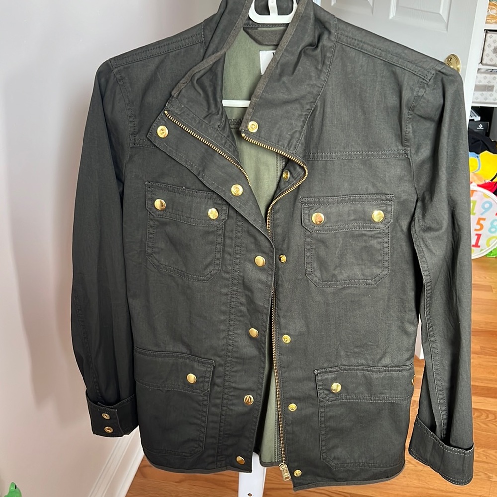 100% cotton utility jacket